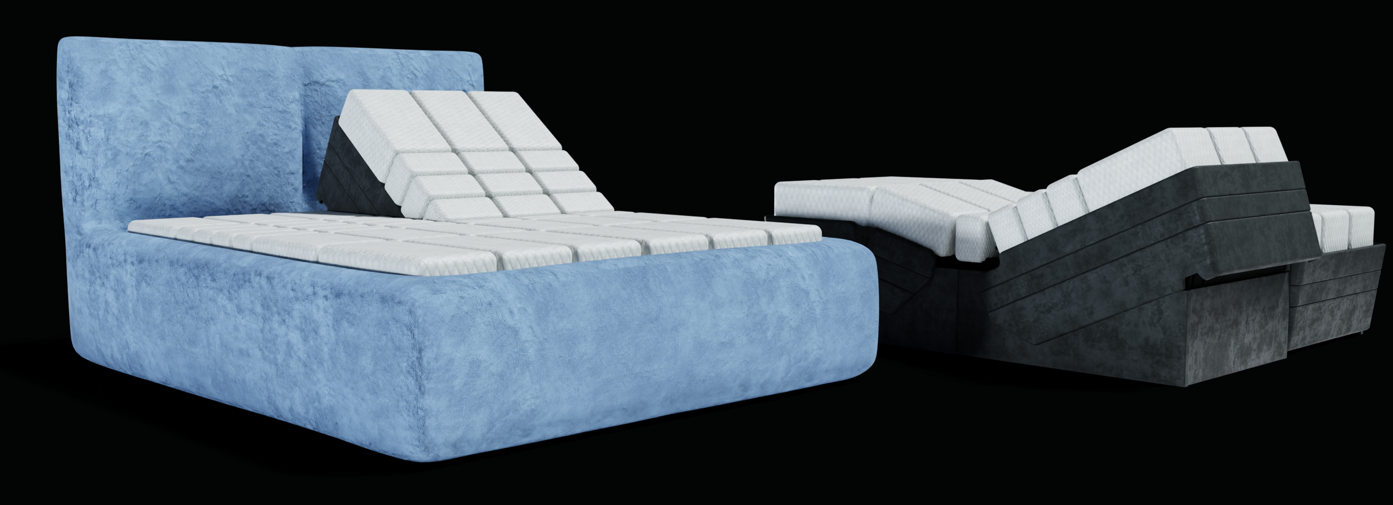 Bed render dual
