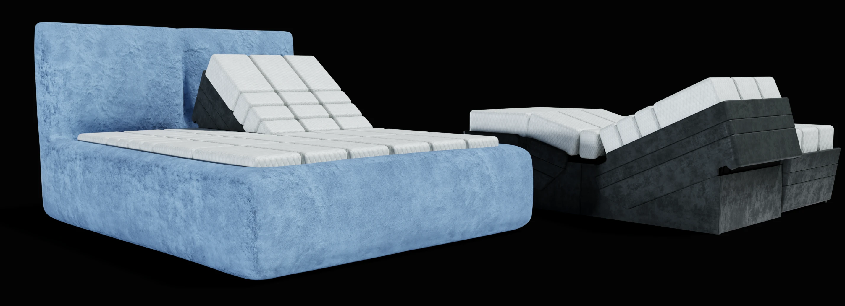 Bed render dual