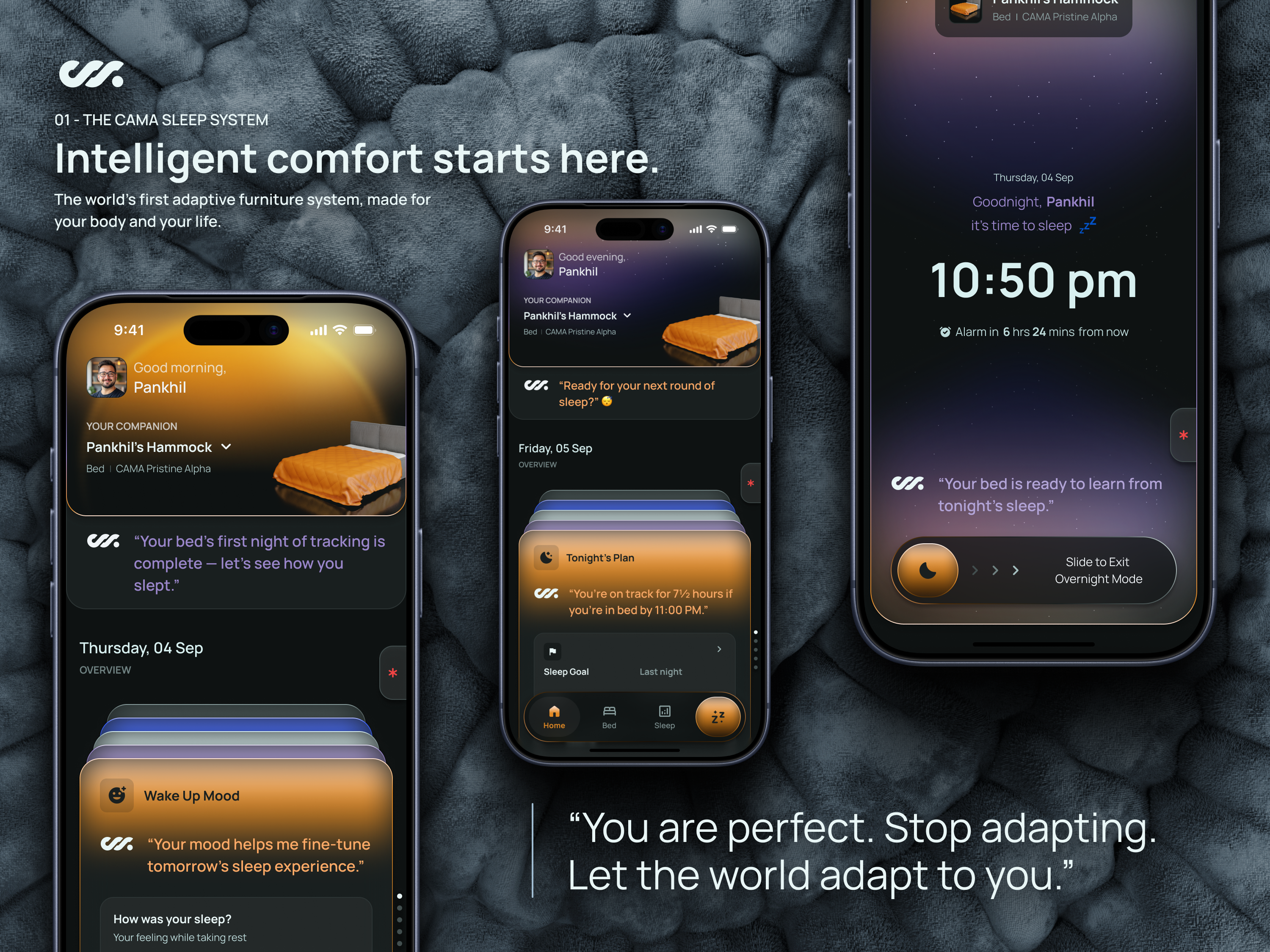 CAMA core experience case study preview image