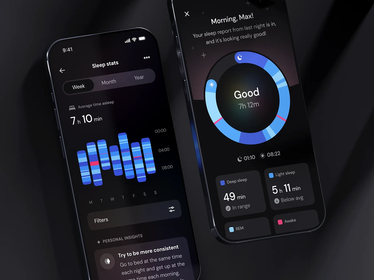 Sleep tracking apps