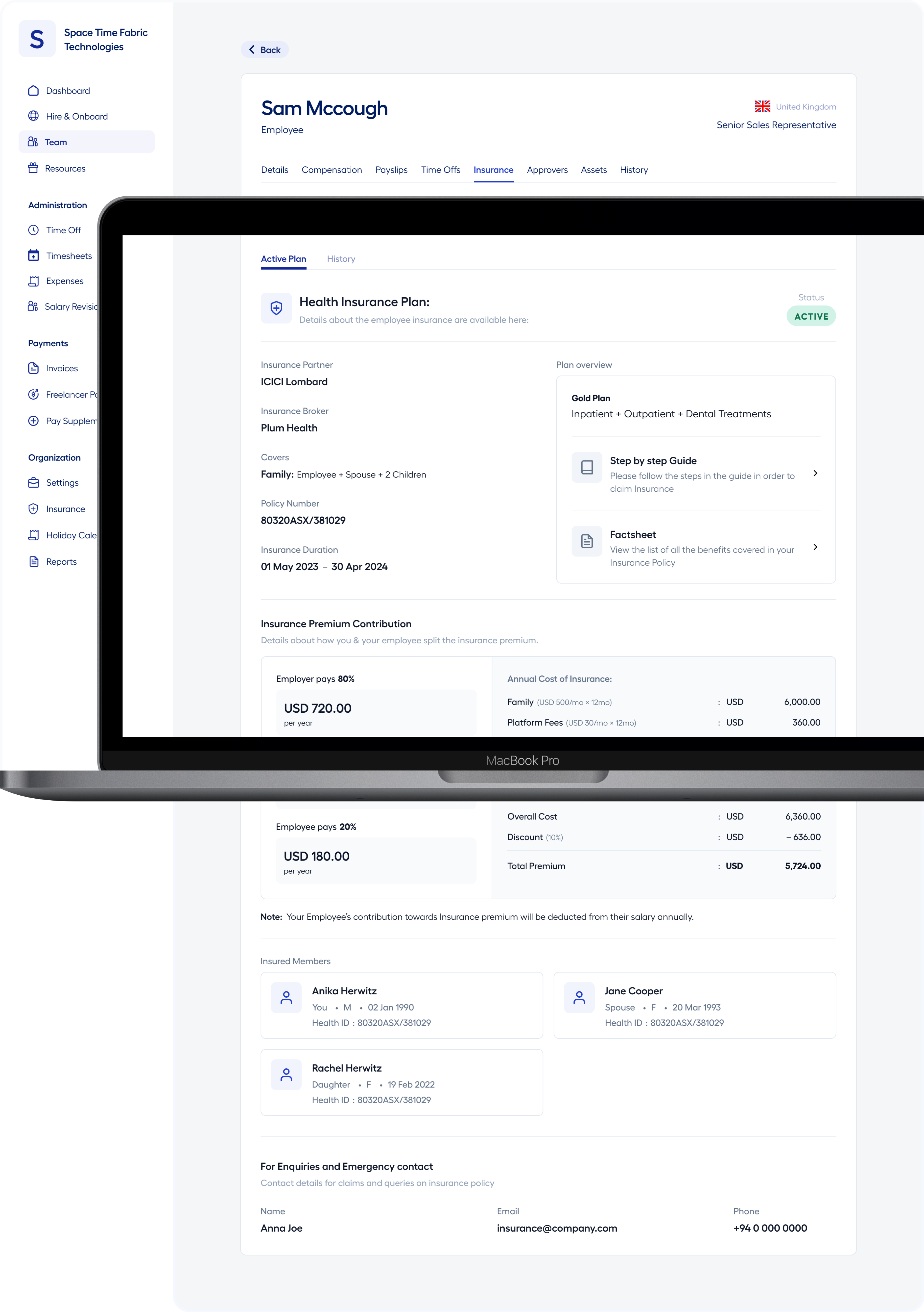 Employers Centralized Policy & Coverage Information