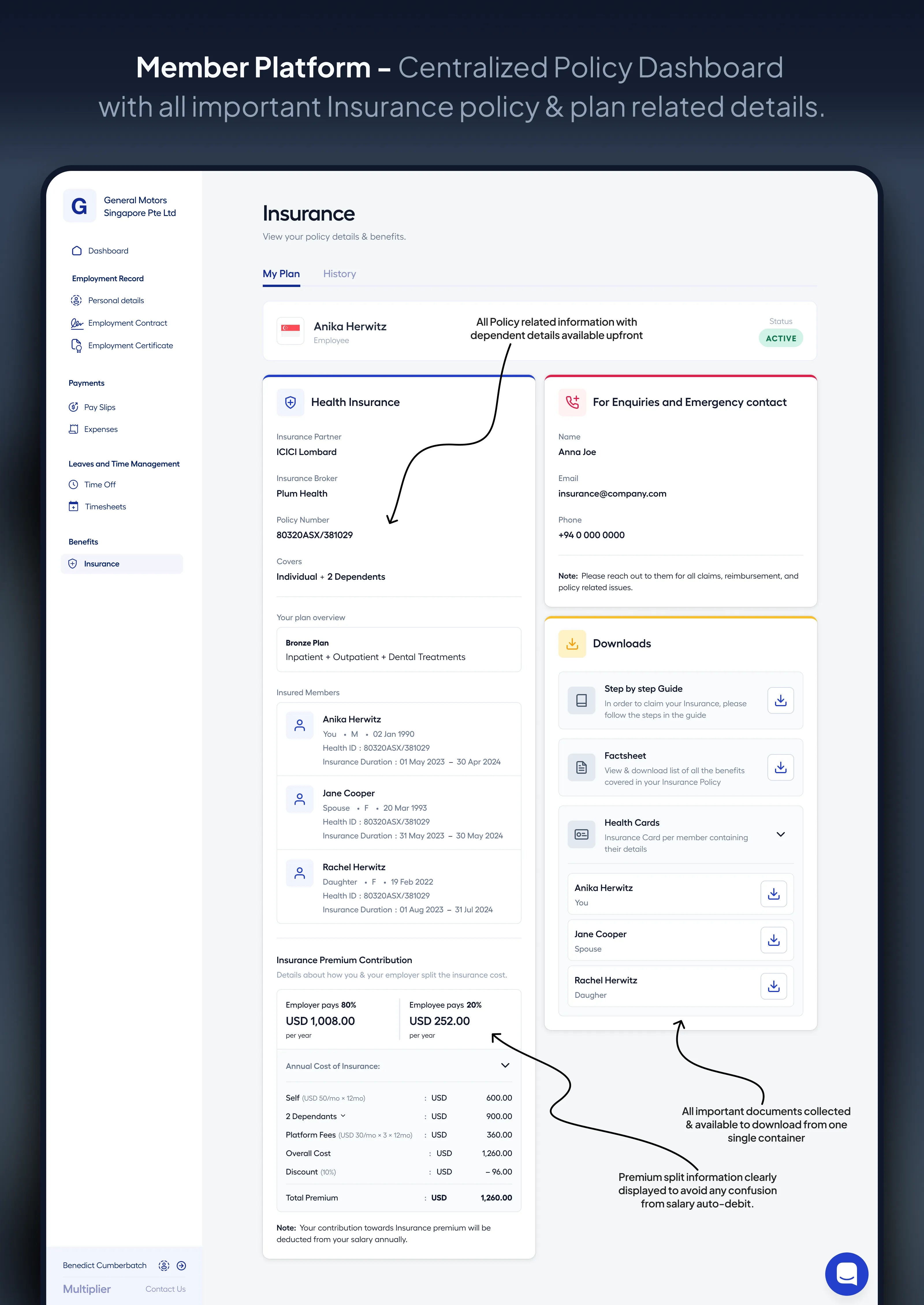 Member Platform updates