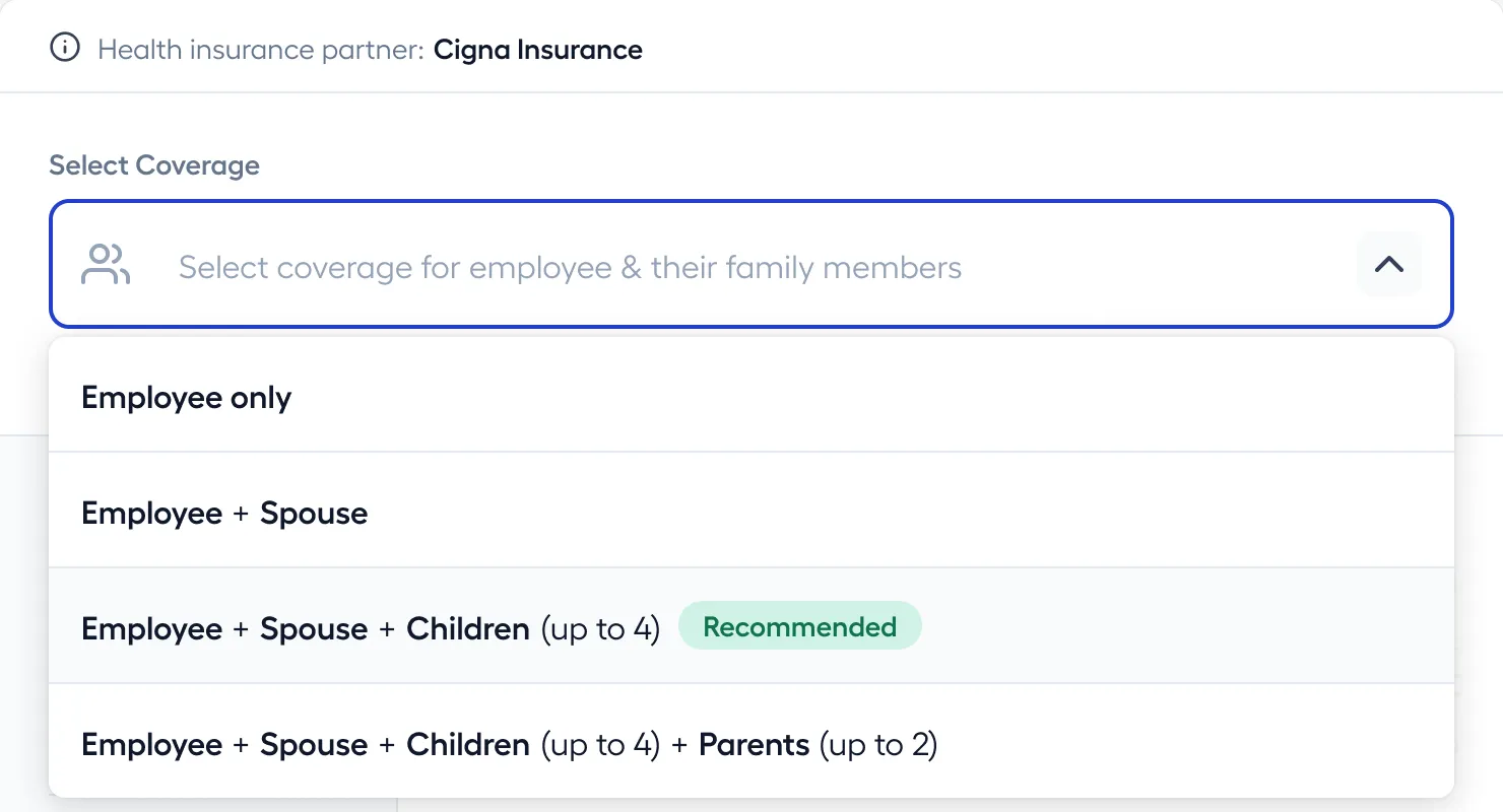 New Coverage Options