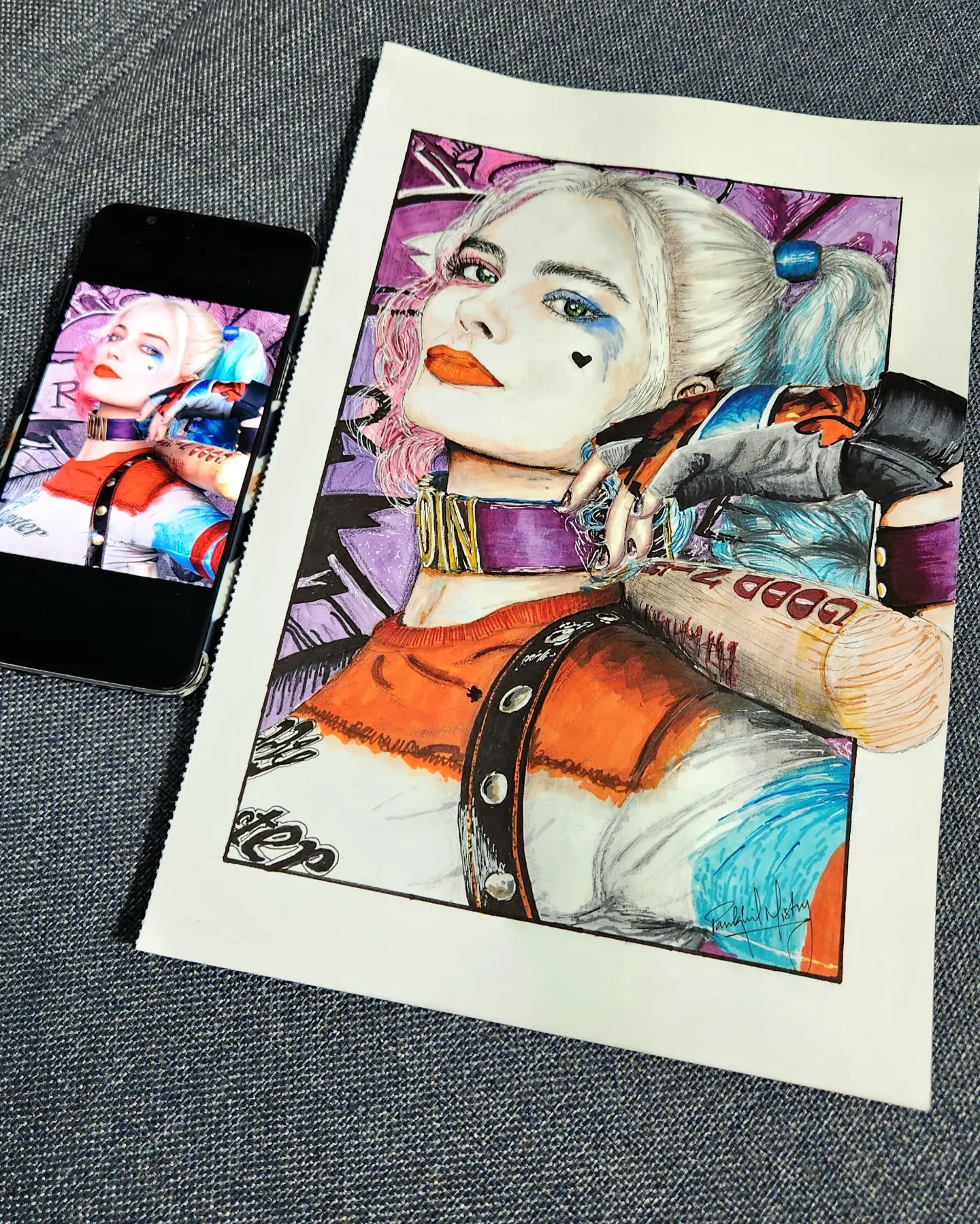 Harley Quinn Sketch