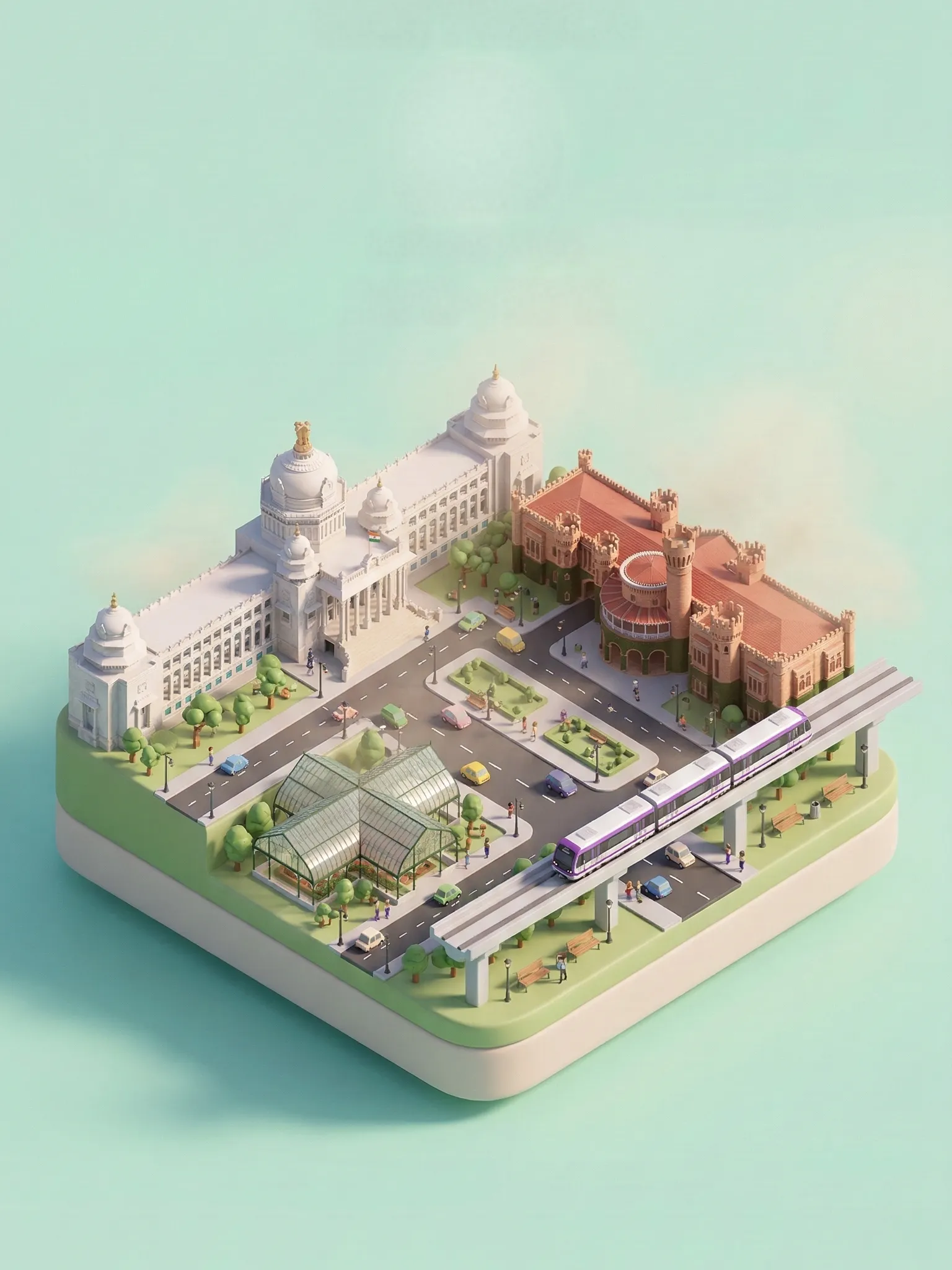 Bengaluru Miniature City Block