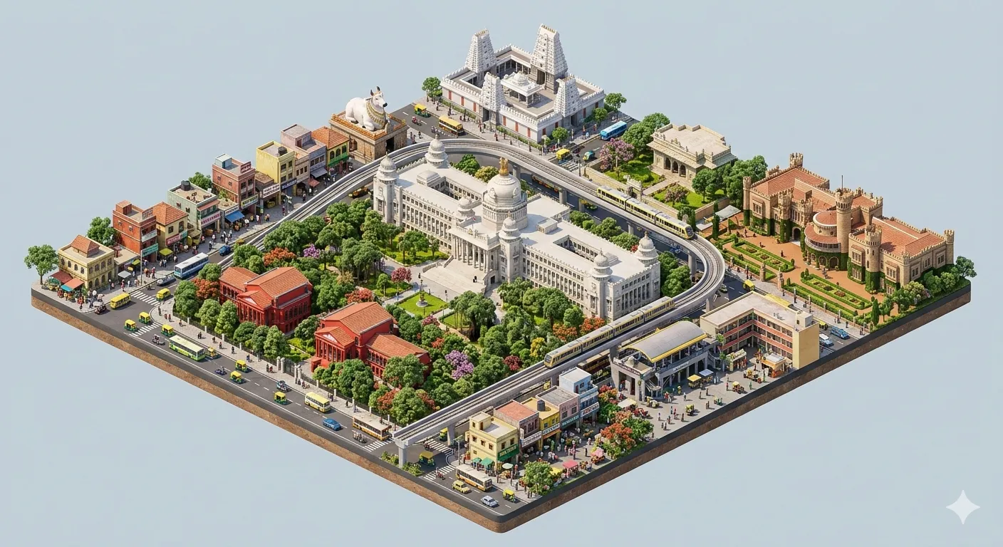 Bengaluru Miniature City Block
