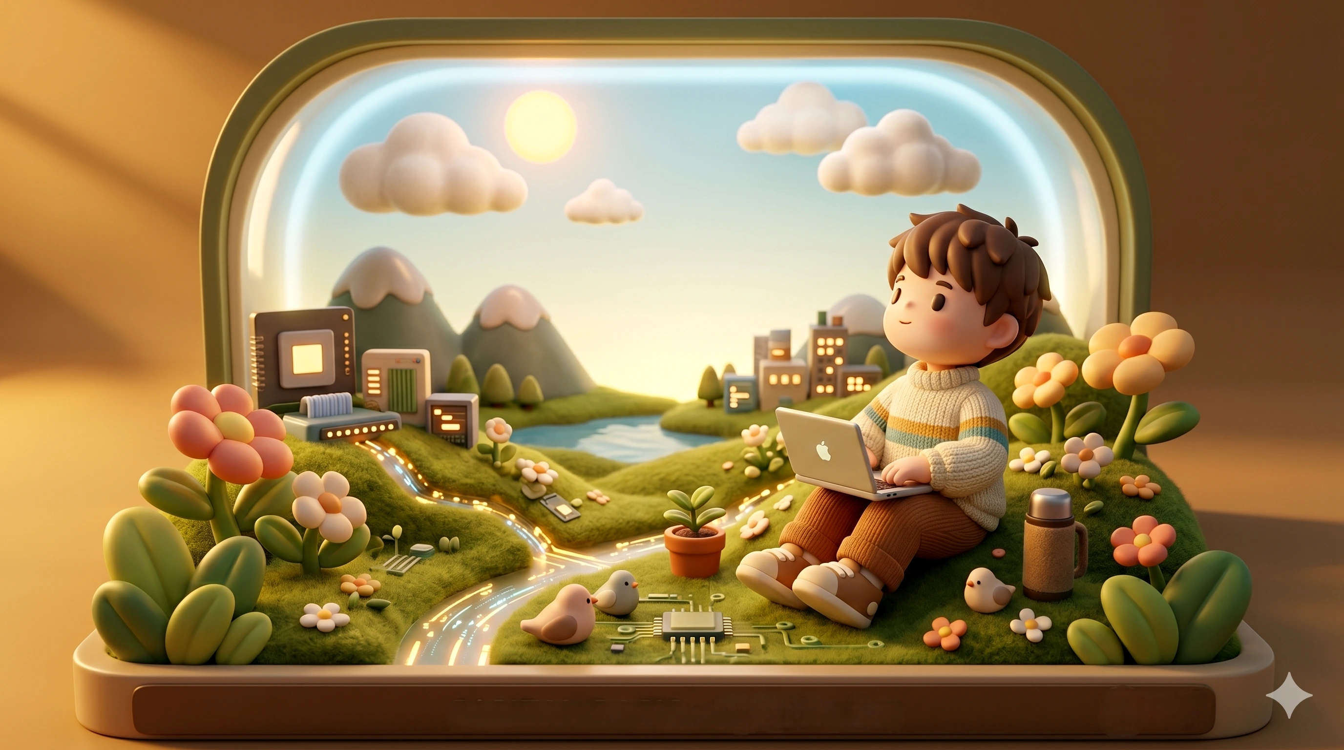 Digital Oasis - Chibi Style Toy