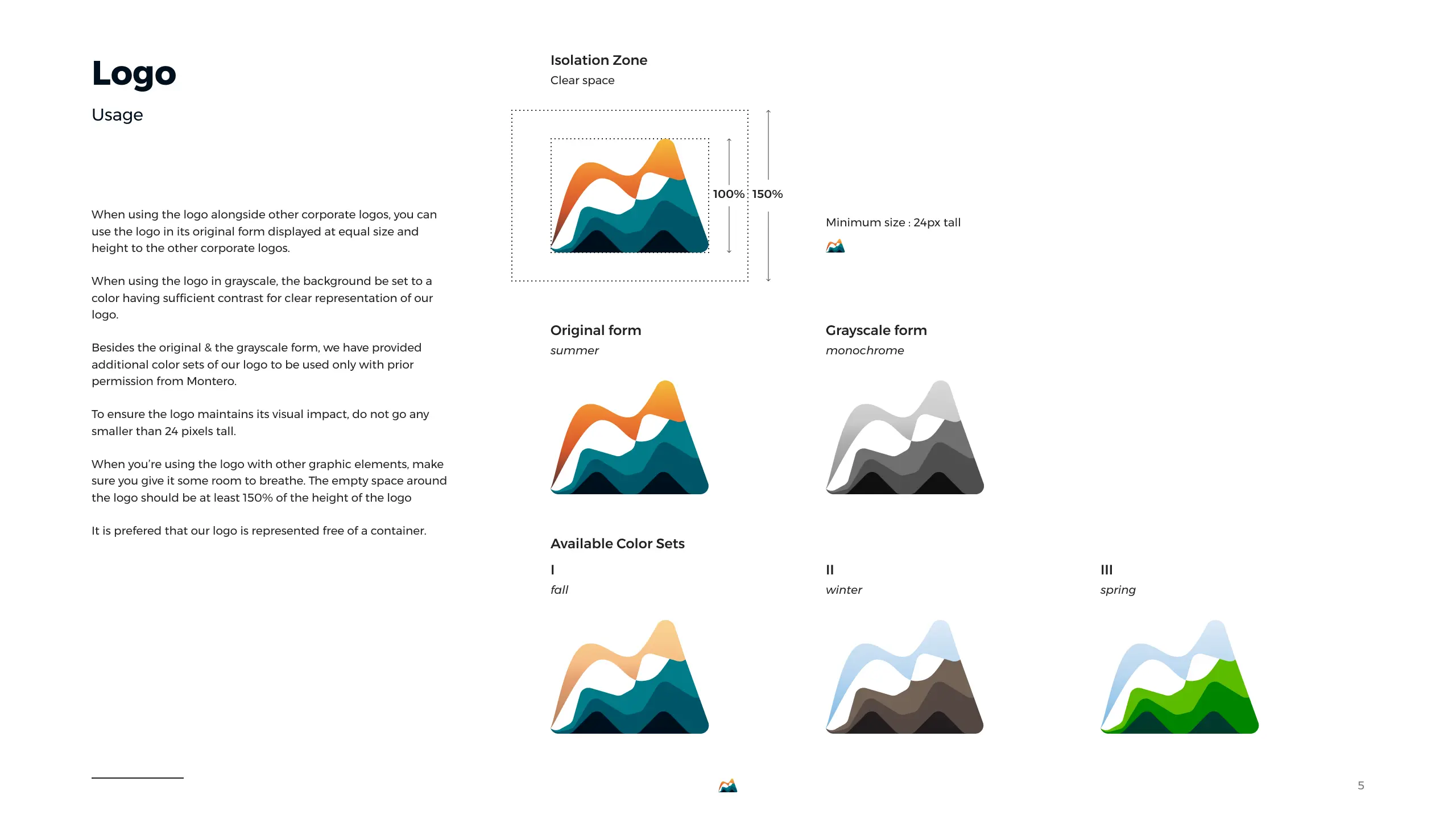 Montero Style Guide - Logo Usage