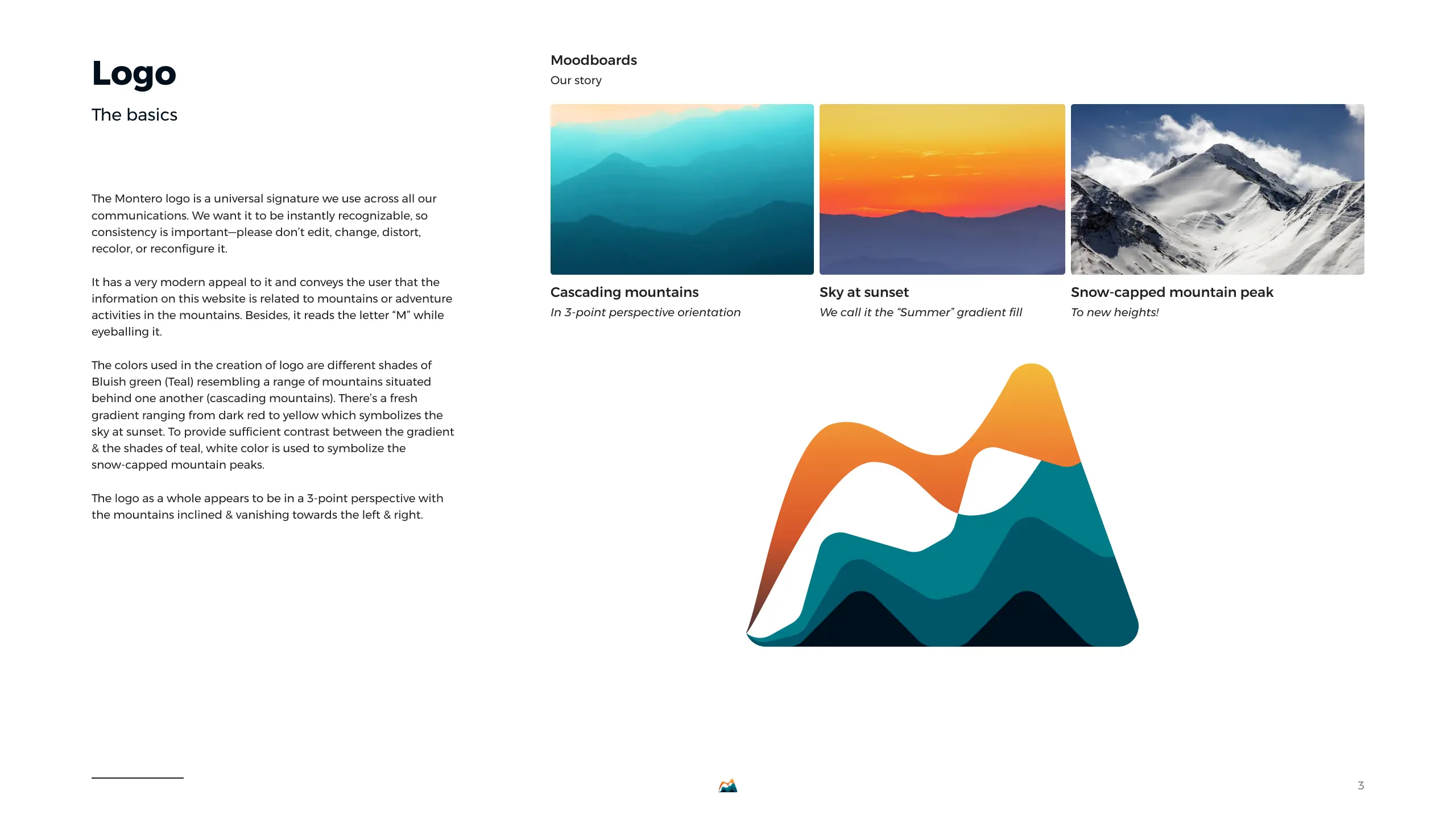 Montero Style Guide - Logo Moodboard