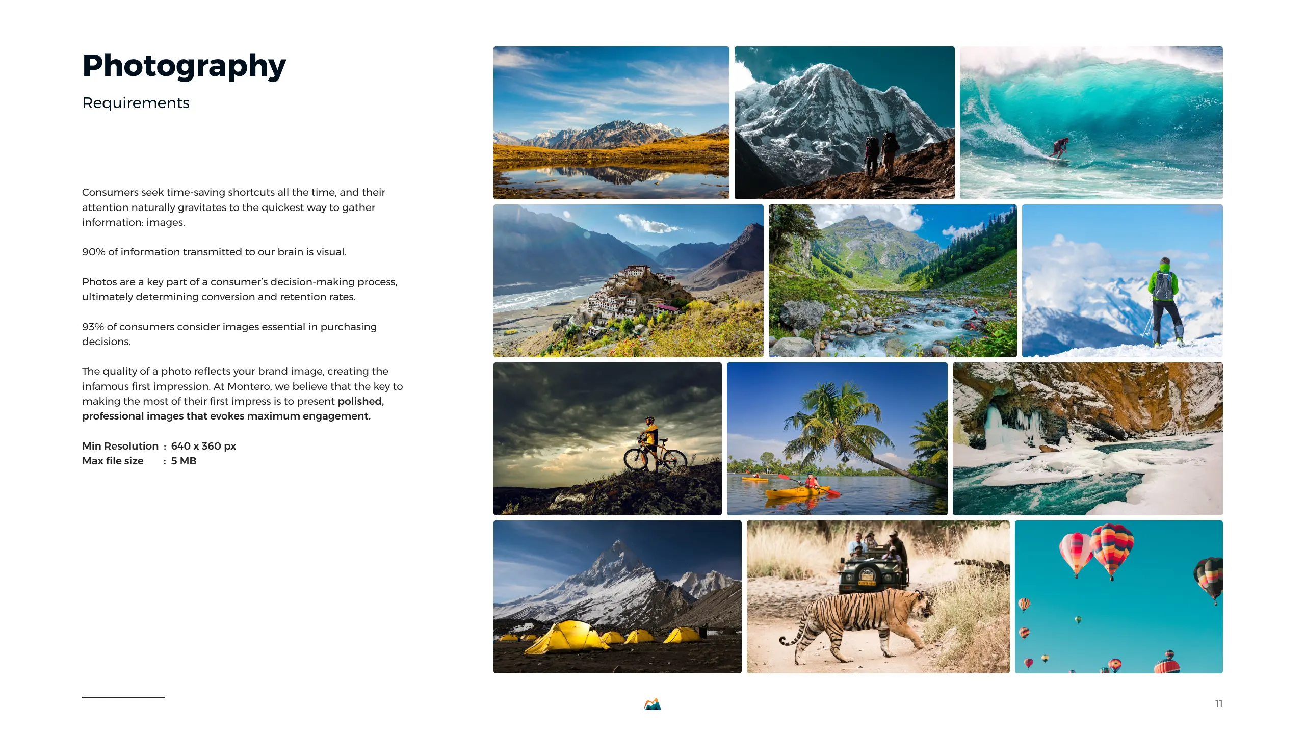 Montero Style Guide - Photography